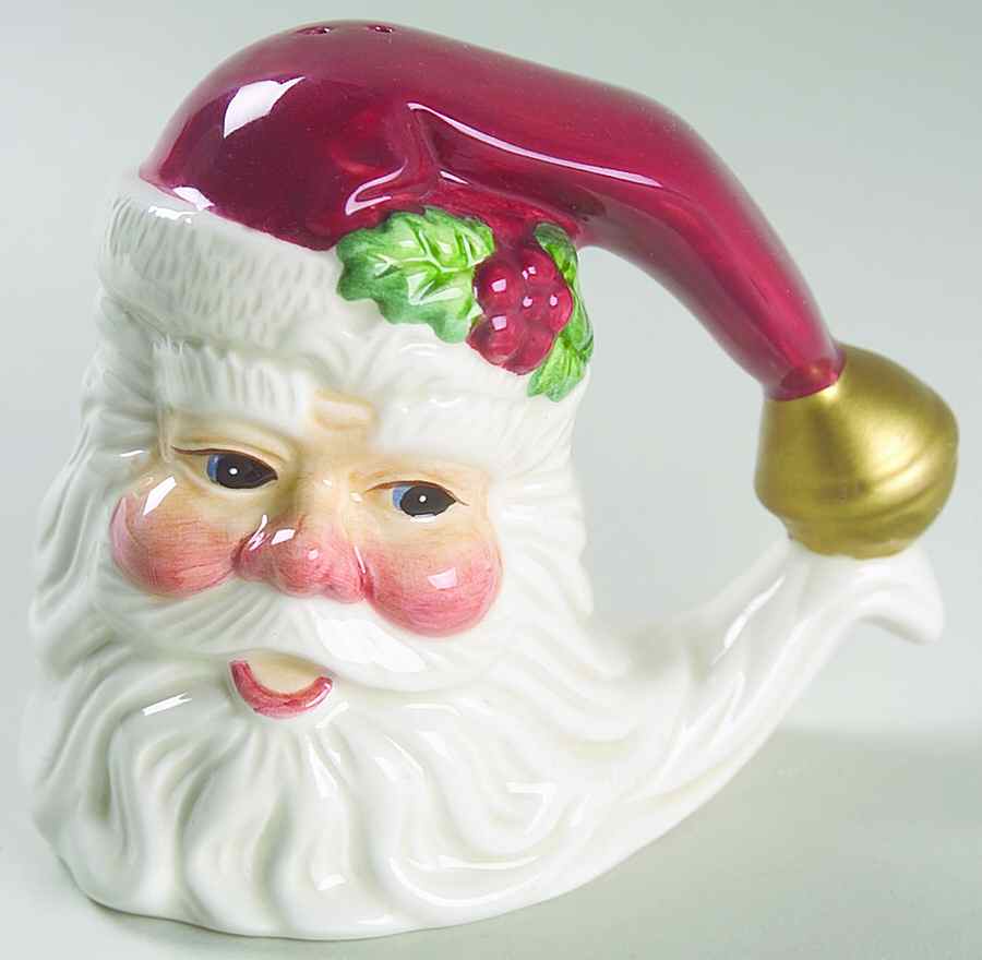 Holiday Santa Salt Shaker by Fitz & Floyd-1