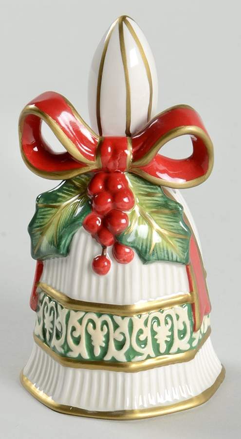 Christmas Bells Salt Shaker by Fitz & Floyd-1