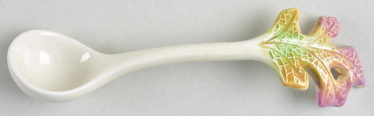 Harvest Heritage All Ceramic Sugar Spoon by Fitz & Floyd-1