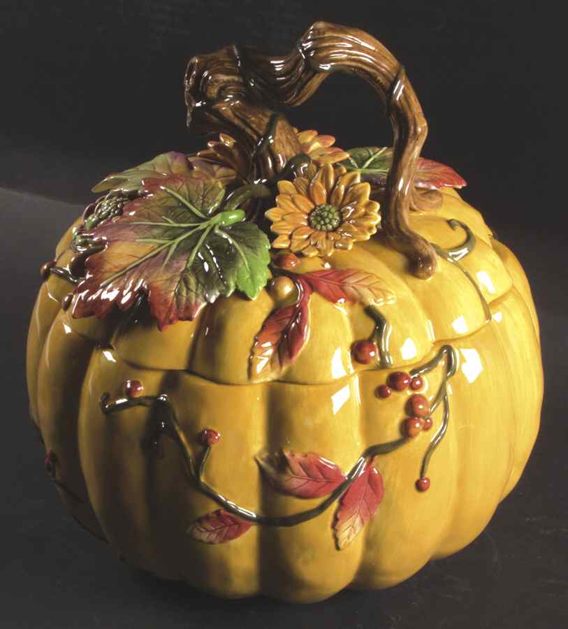 Harvest Heritage Tureen &  Lid by Fitz & Floyd-1