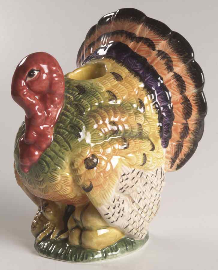 Harvest Heritage Figural Candlestick by Fitz & Floyd-1