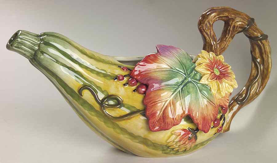 Harvest Heritage Gravy Boat by Fitz & Floyd-1