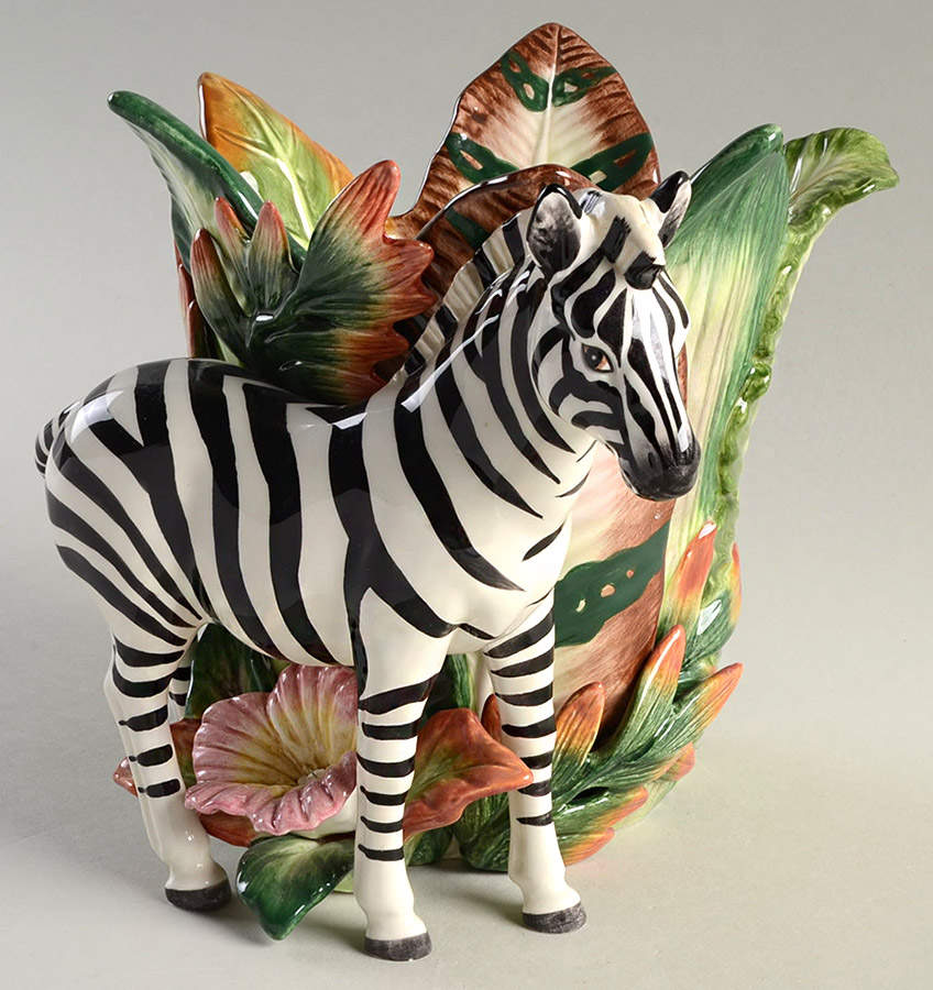 Exotic Jungle 3" Pillar Candleholder by Fitz & Floyd-1