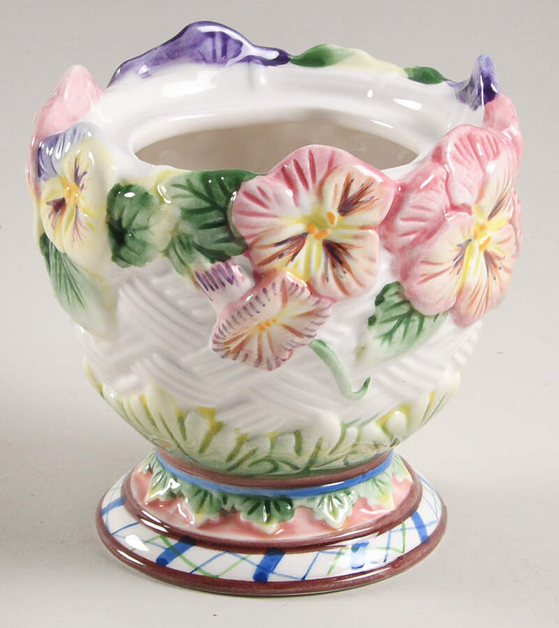 Halcyon Sugar Bowl No Lid by Fitz & Floyd-1