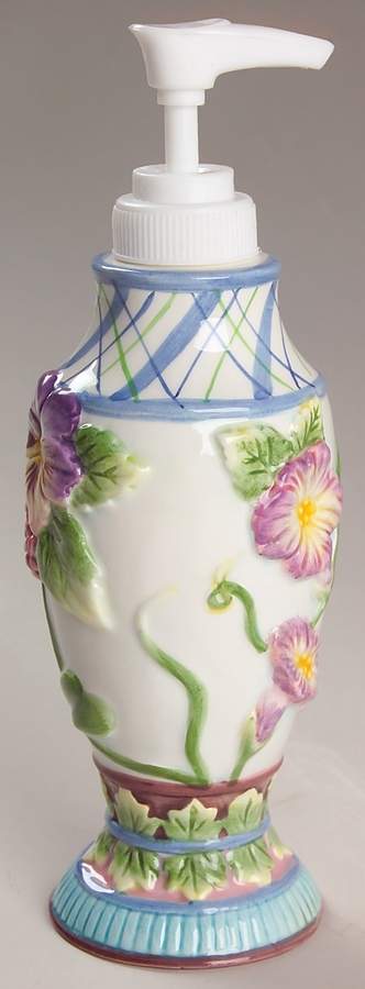 Halcyon Lotion Dispenser by Fitz & Floyd-1