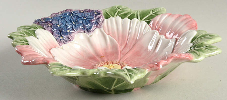 Fauna And Flora 9" Round Vegetable Bowl by Fitz & Floyd-1
