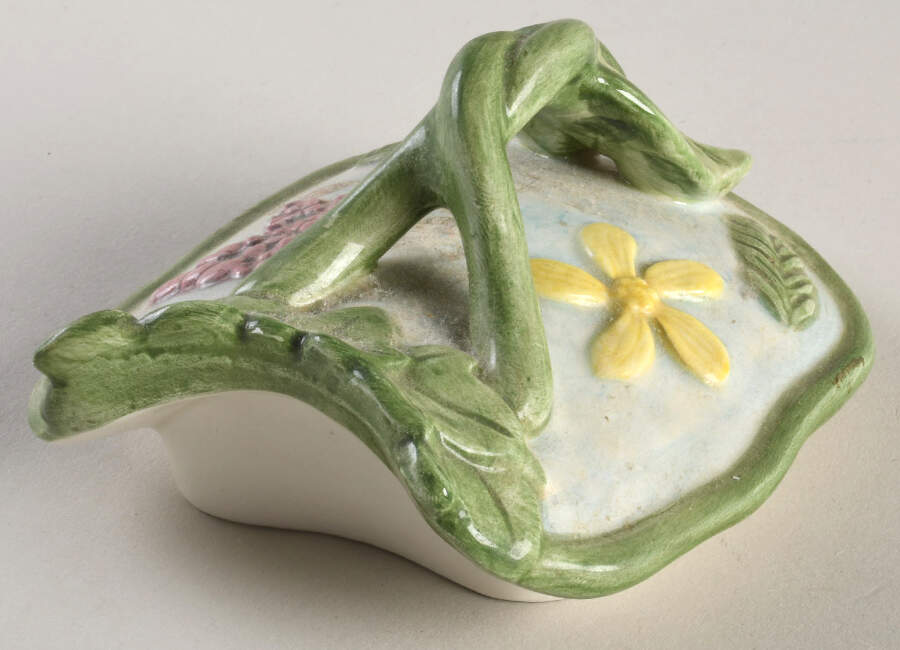 Fauna And Flora Lid for Cookie Jar by Fitz & Floyd-1