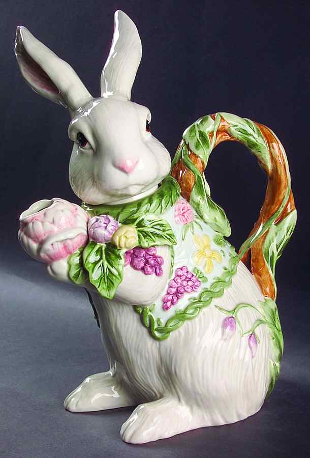 Fauna And Flora Teapot & Lid by Fitz & Floyd-1