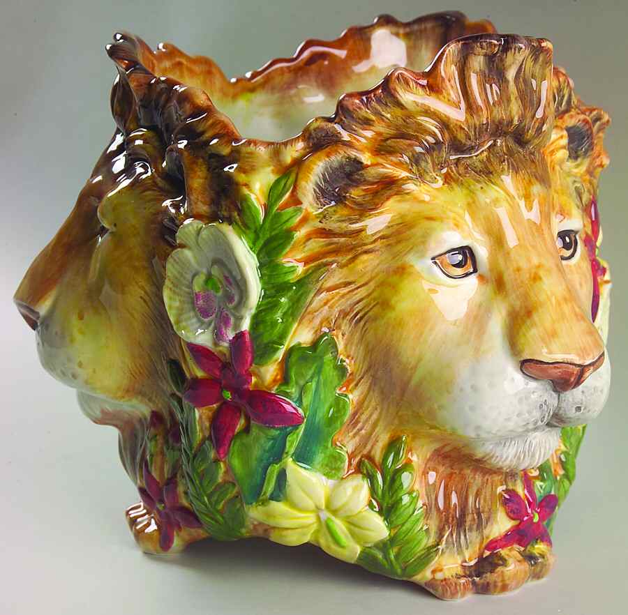 Serengeti (Giftware) 9" Planter by Fitz & Floyd-1
