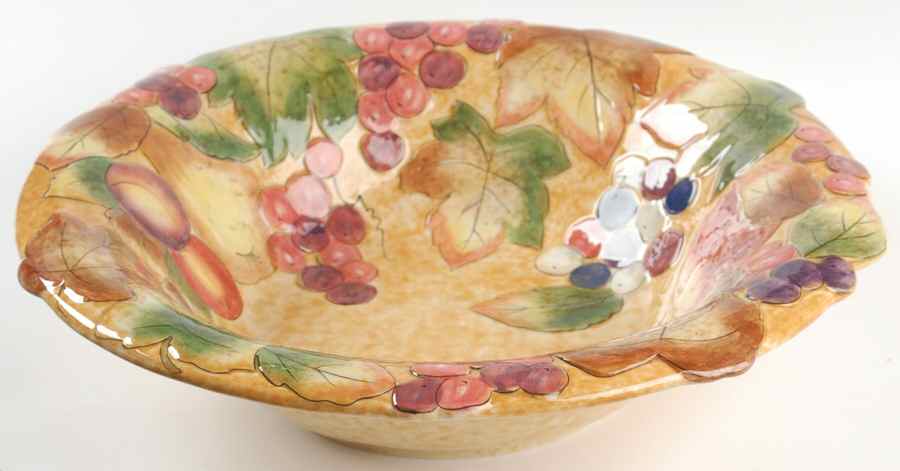Tuscan Villa 14" Large Salad Serving Bowl by Fitz & Floyd-1