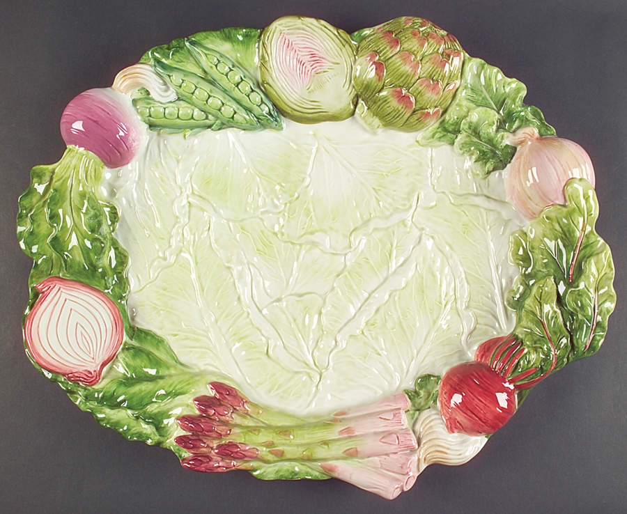 French Market 18" Oval Serving Platter by Fitz & Floyd-1
