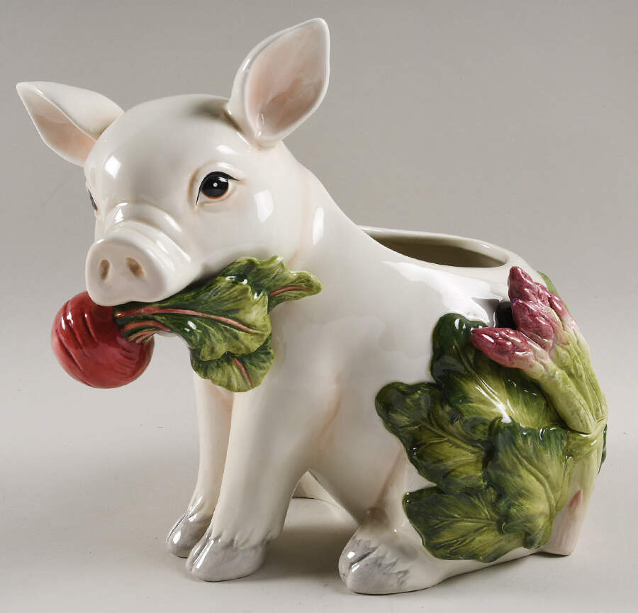 French Market Figural Cookie Jar No Lid by Fitz & Floyd-1