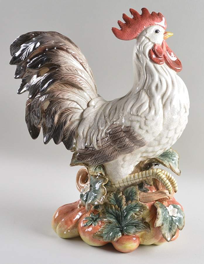 Belle Classique Rooster Figurine by Fitz & Floyd-1