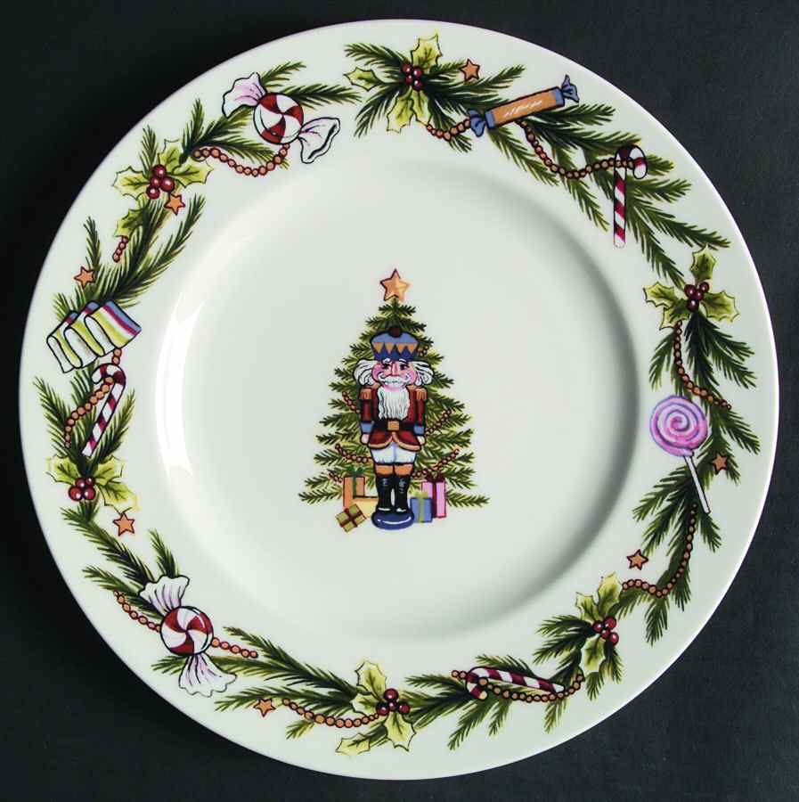 Nutcracker Sweets (Intro 2002) Salad Plate by Fitz & Floyd-1