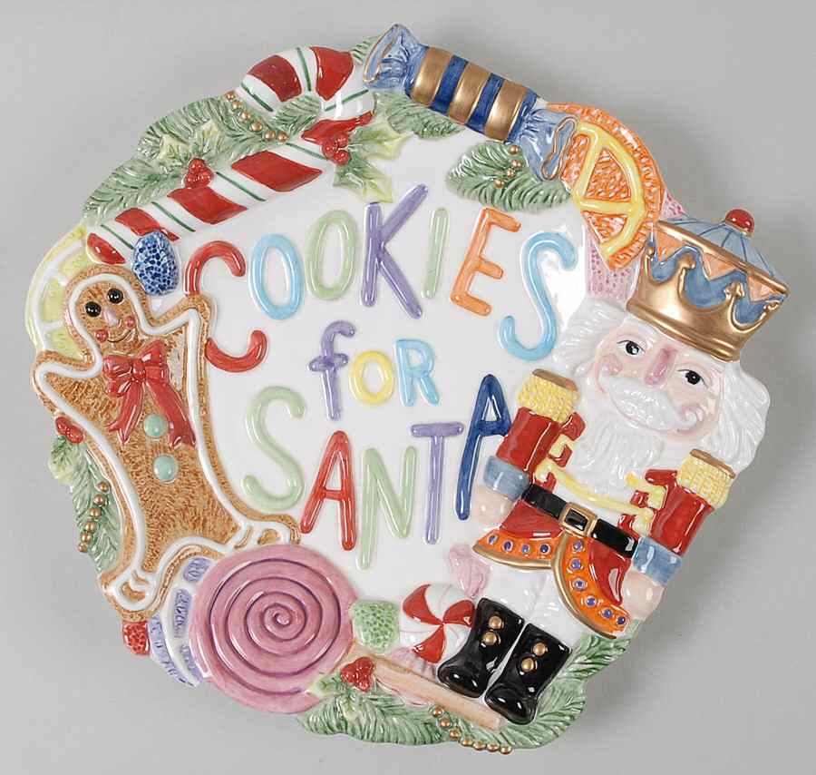 Nutcracker Sweets (Intro 2002) Cookie Plate by Fitz & Floyd-1