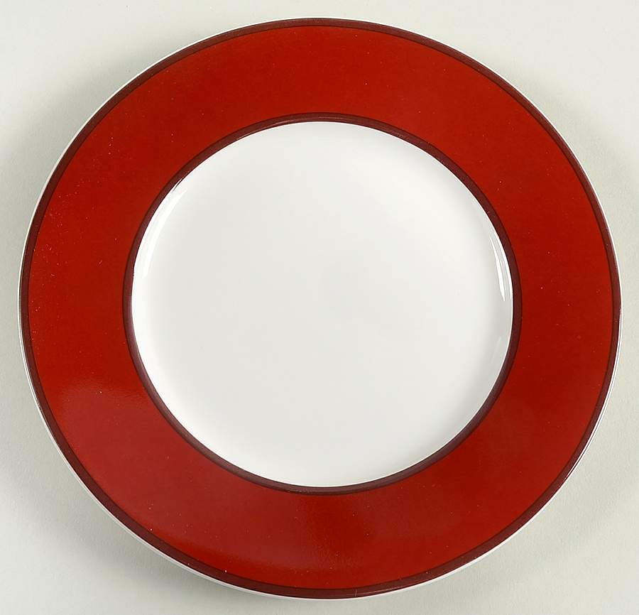 Correlations Garnet Salad Plate by Fitz & Floyd-1