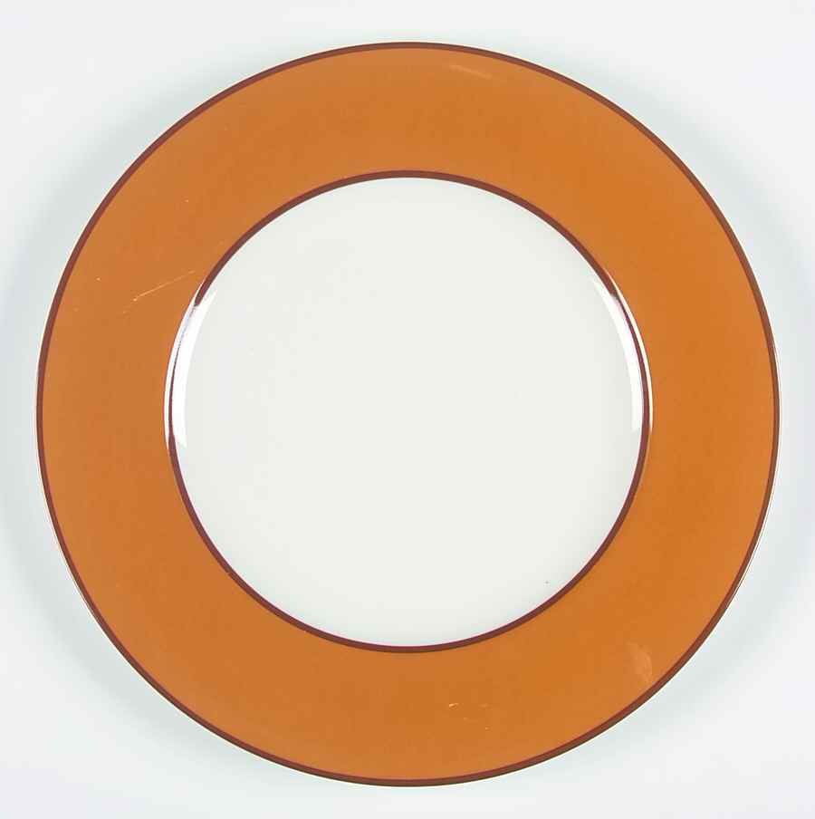 Correlations Amber Dinner Plate by Fitz & Floyd-1