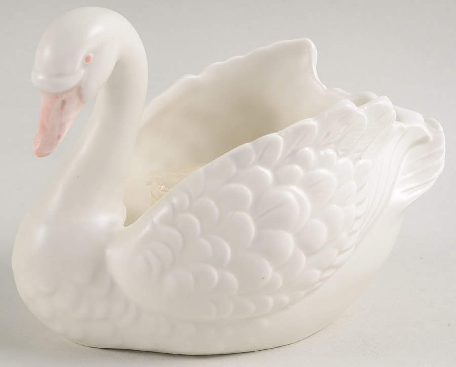 Swans Votive Candleholder by Fitz & Floyd-1