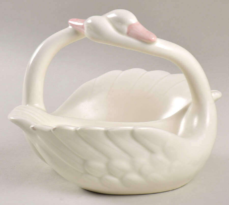 Swans Double Planter by Fitz & Floyd-1