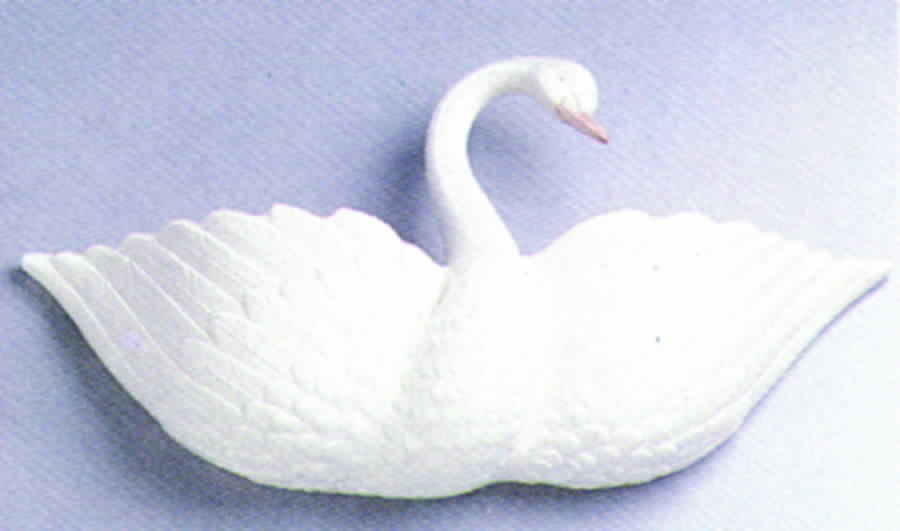 Swans Hanging Planter by Fitz & Floyd-1