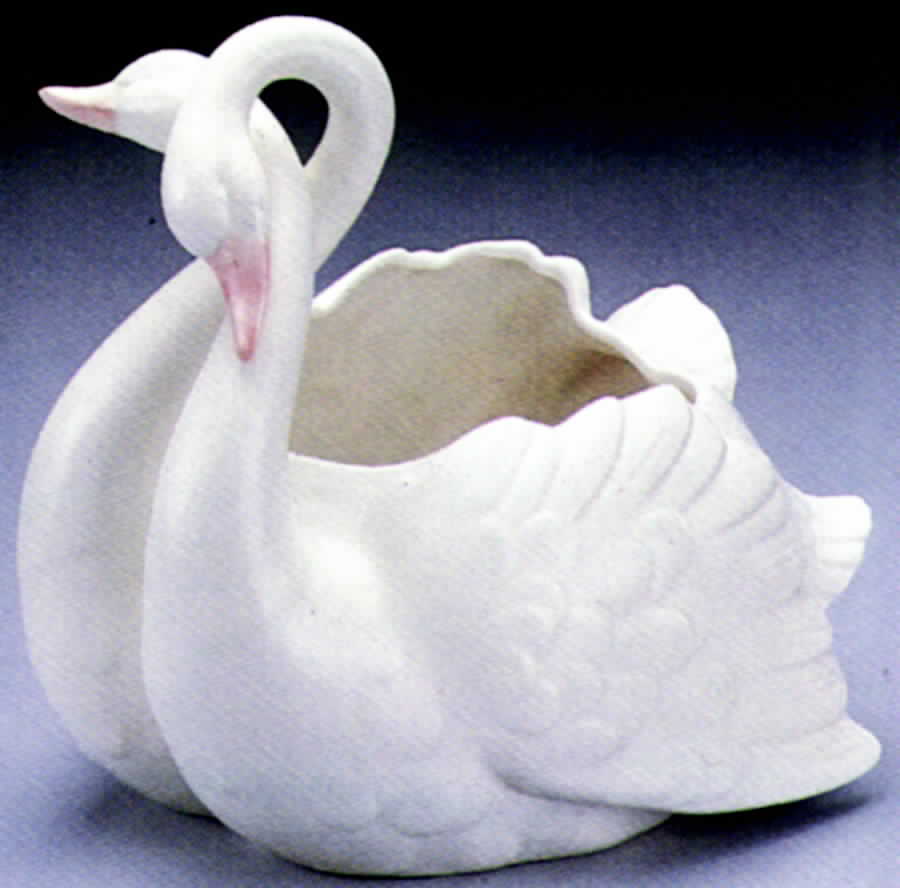 Swans 7" Planter by Fitz & Floyd-1