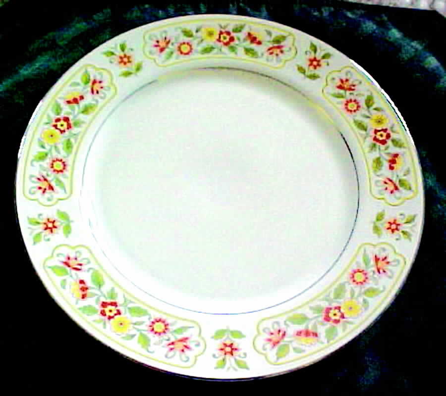 Anita Salad Plate by Fine China of Japan-1