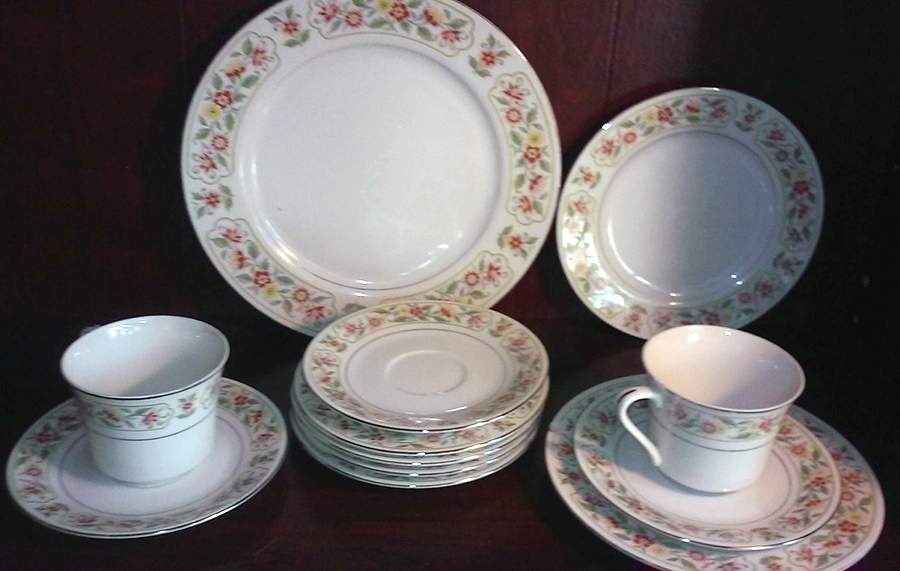 Anita Dinner Plate by Fine China of Japan-1