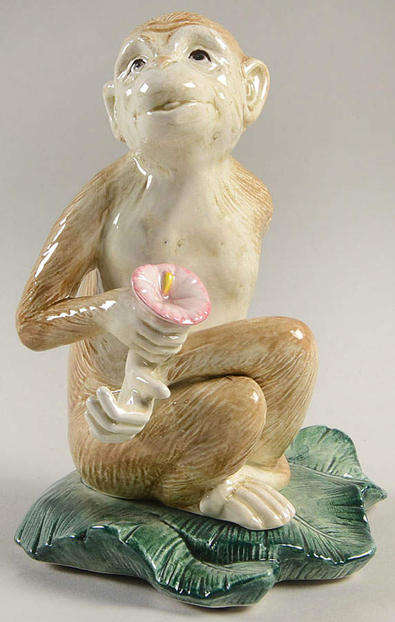 Rain Forest Single China Bookend by Fitz & Floyd-1