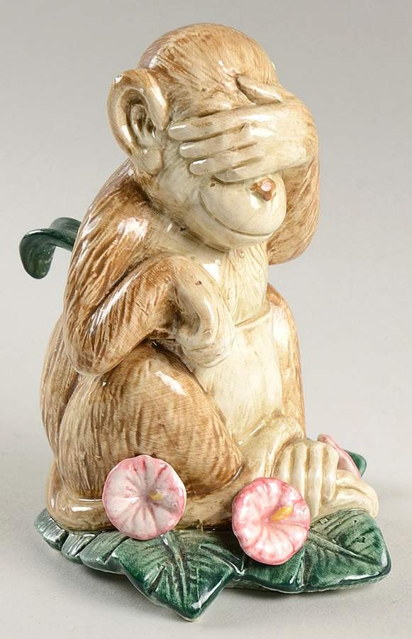 Rain Forest Condiment Jar & Lid by Fitz & Floyd-1