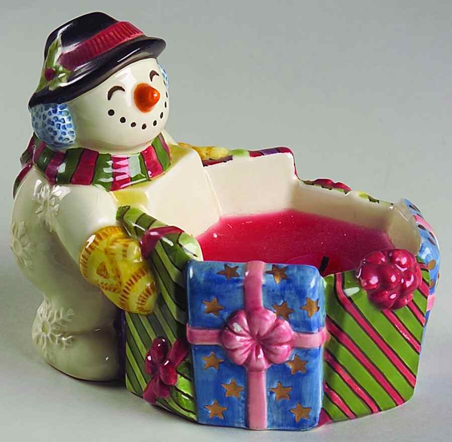 Frosty Folks Votive Candleholder by Fitz & Floyd-1