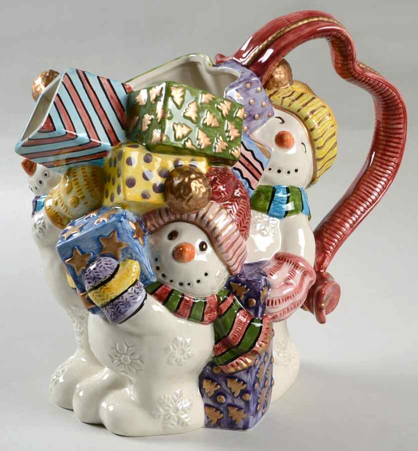 Frosty Folks 48 Oz Pitcher by Fitz & Floyd-1