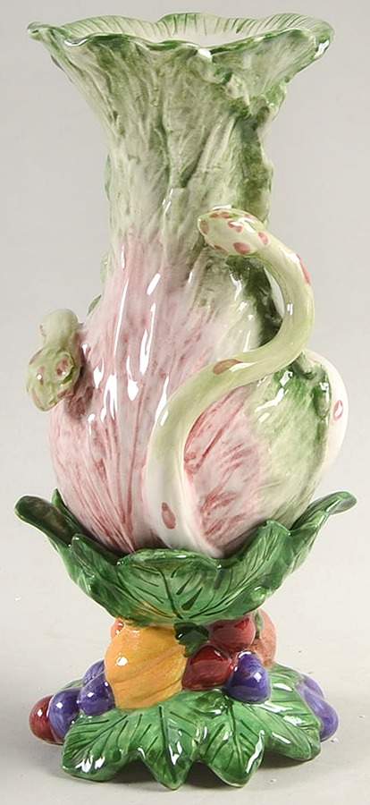 Italian Fruit 8" Vase by Fitz & Floyd-1