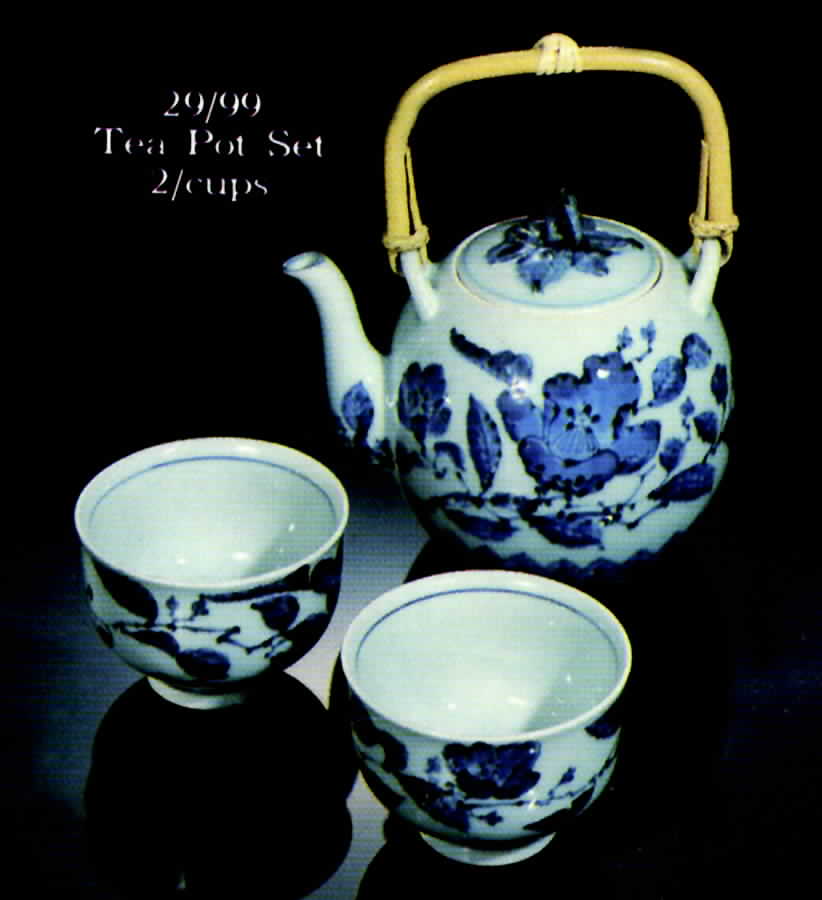 Camellia Mini Teapot & Lid by Fitz & Floyd-1