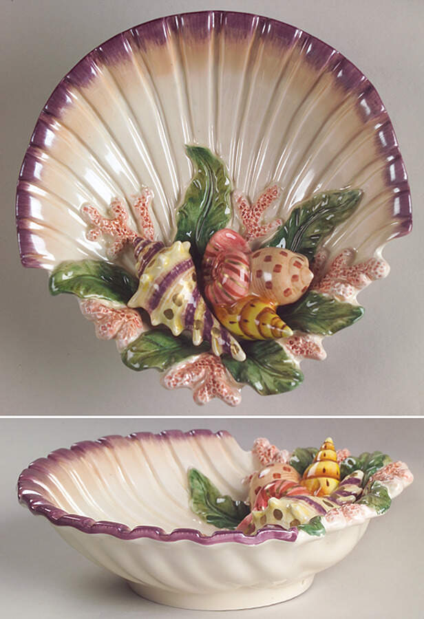 Oceana (Multicolor Shells) 6" All Purpose Bowl by Fitz & Floyd-1
