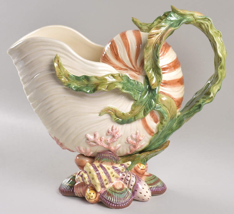 Oceana (Multicolor Shells) 32 Oz Pitcher by Fitz & Floyd-1