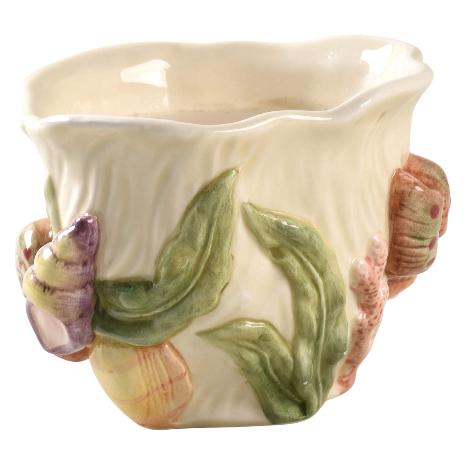 Oceana (Multicolor Shells) Votive Candleholder by Fitz & Floyd-1