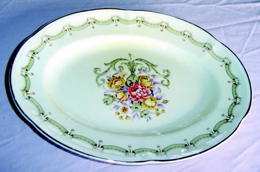 Blenheim 11" Oval Serving Platter by S Fieldings & Co.-1