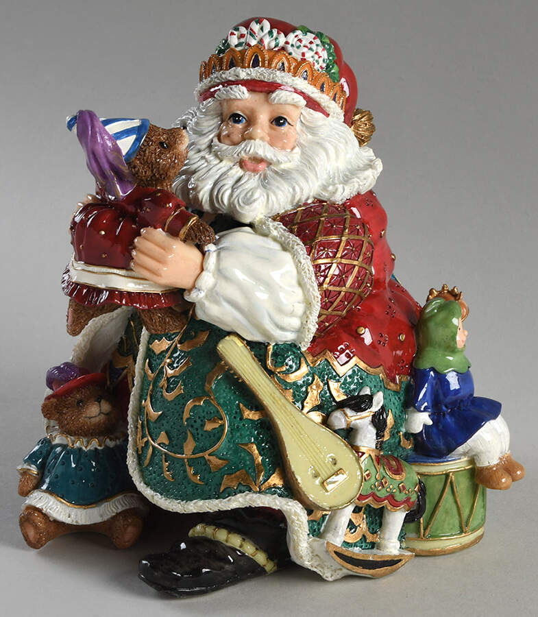 Christmas Court Musical Figurine by Fitz & Floyd-1