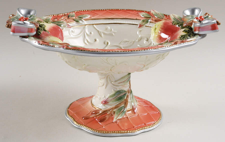 Enchanted Holiday Round Compote (Height X Width) by Fitz & Floyd-1