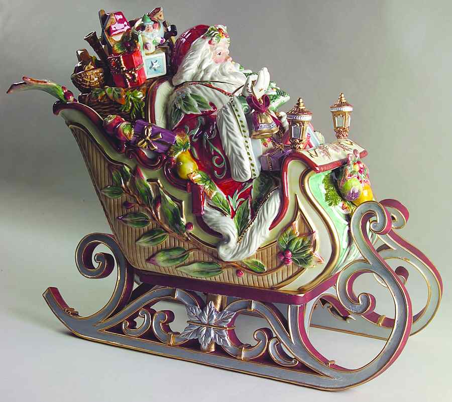 Enchanted Holiday Tureen & Lid w/Ladle by Fitz & Floyd-1