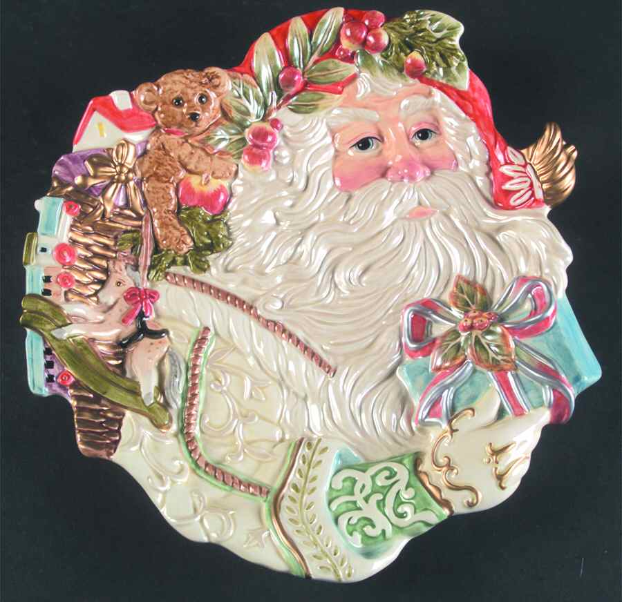 Enchanted Holiday Canape Plate by Fitz & Floyd-1