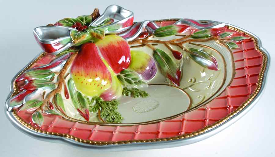Enchanted Holiday 11" Motif Bowl by Fitz & Floyd-1