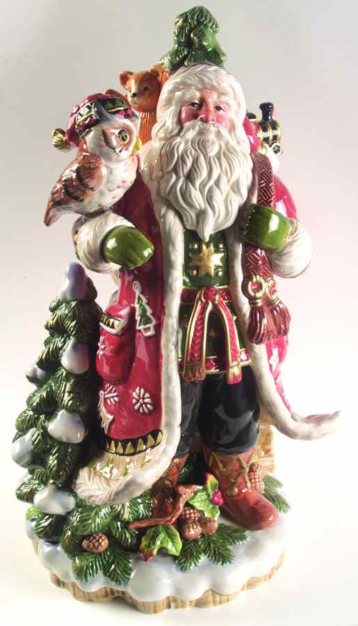 Christmas Lodge Centerpiece by Fitz & Floyd-1
