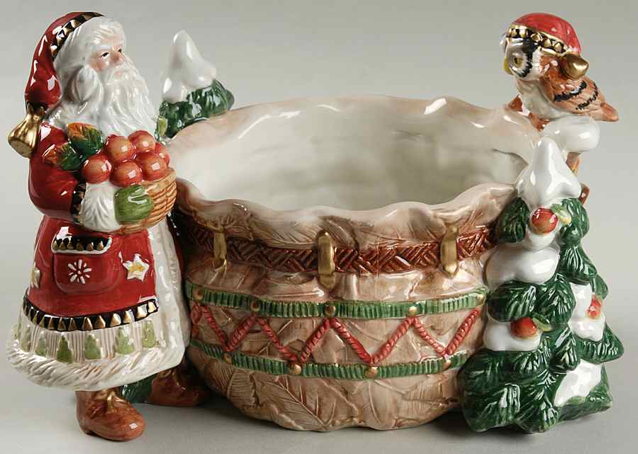 Christmas Lodge Tidbit by Fitz & Floyd-1