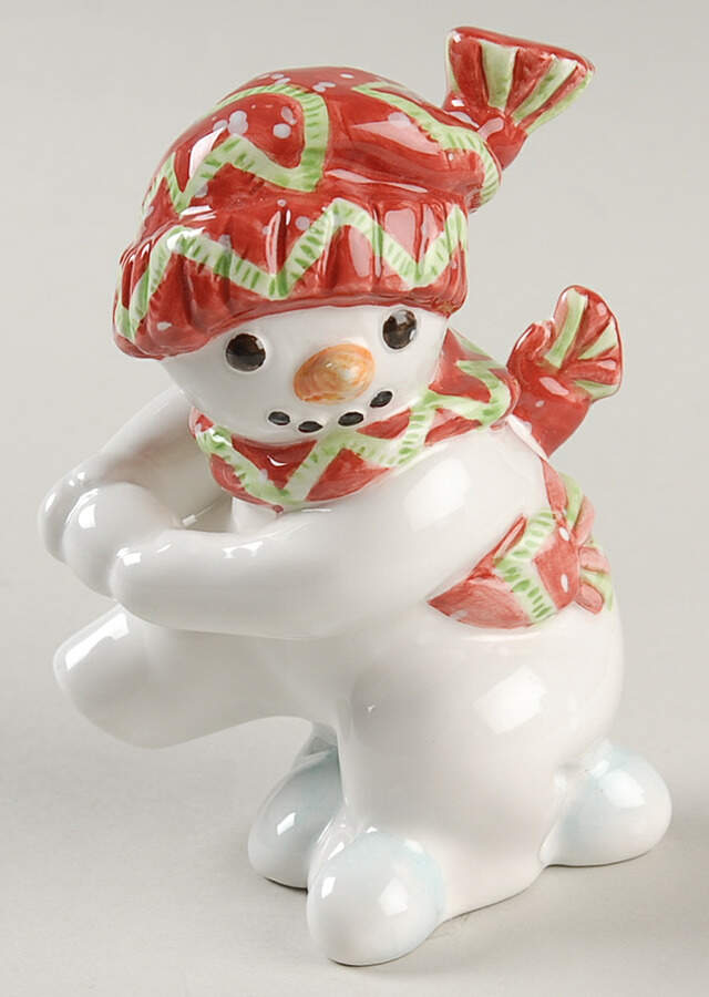 The Flurries Standing Tumbling Santa Figurine by Fitz & Floyd-1
