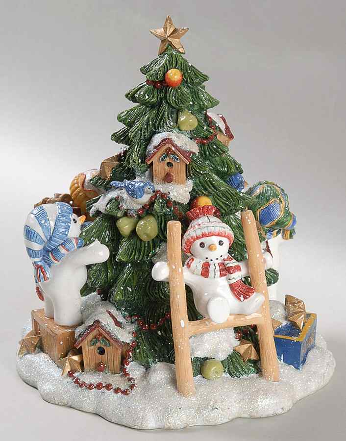 The Flurries Musical Figurine by Fitz & Floyd-1