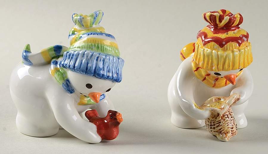 The Flurries Salt & Pepper Set by Fitz & Floyd-1
