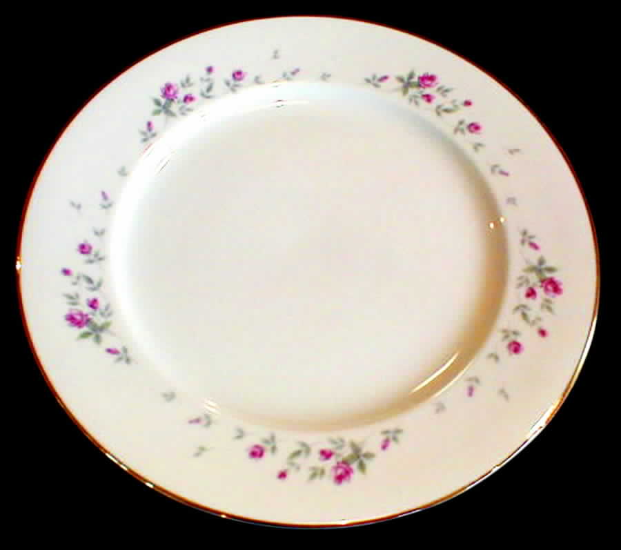 Rose Lane Dinner Plate by Fine China of Japan-1
