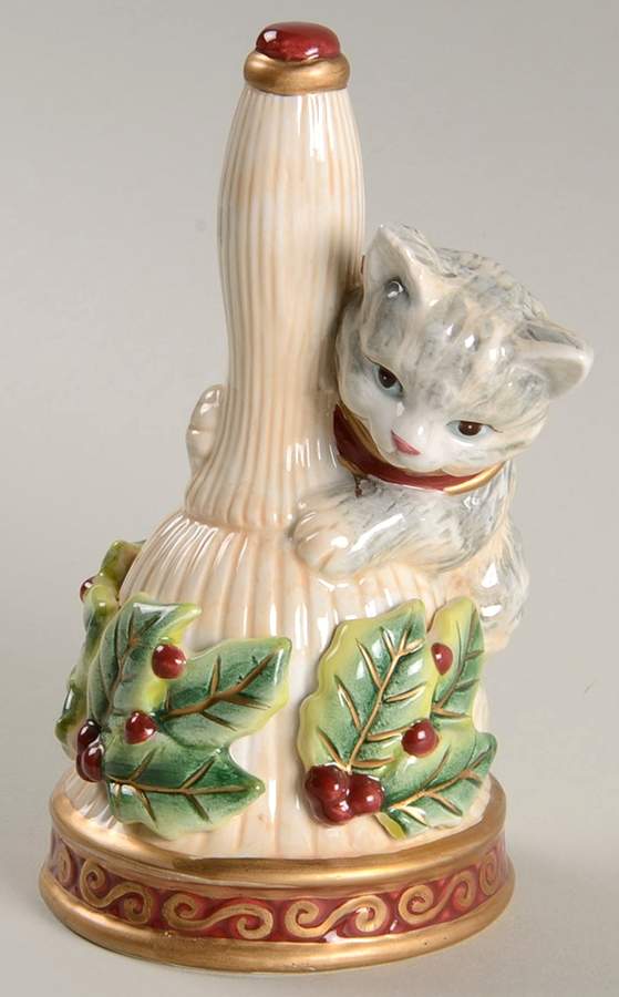 Kristmas Kitty Bell by Fitz & Floyd-1