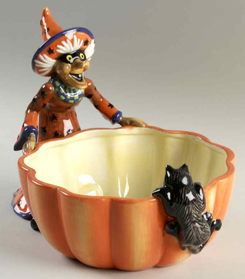 Witch Hazel 7" Round Serving Bowl by Fitz & Floyd-1